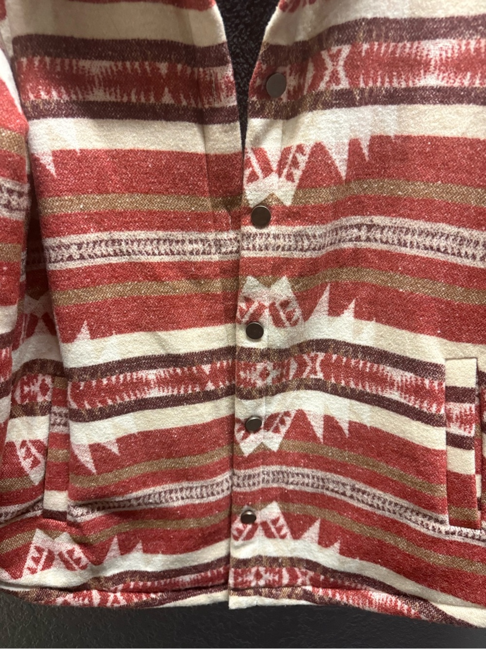 Southern Grace Aztec Patterned Jacket - Picture 6 of 6